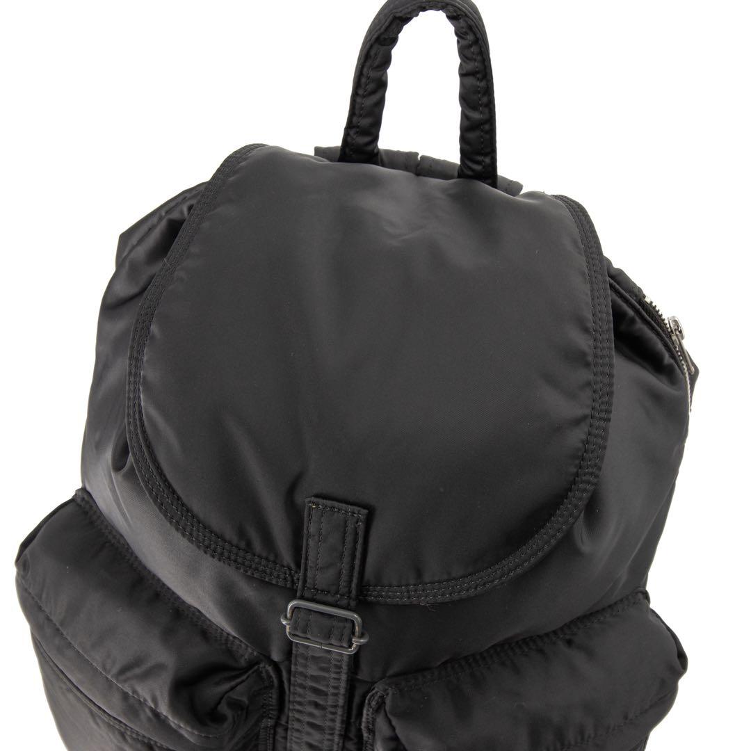 A028【美品】ポーター／タンカー　リュック　デイパック　バックパック　ブラック