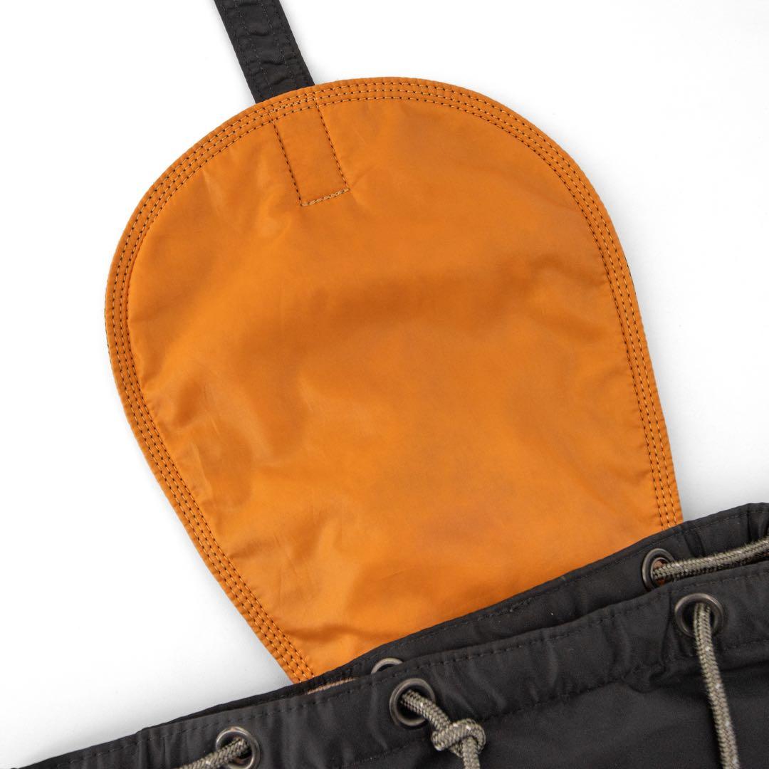 A028【美品】ポーター／タンカー　リュック　デイパック　バックパック　ブラック