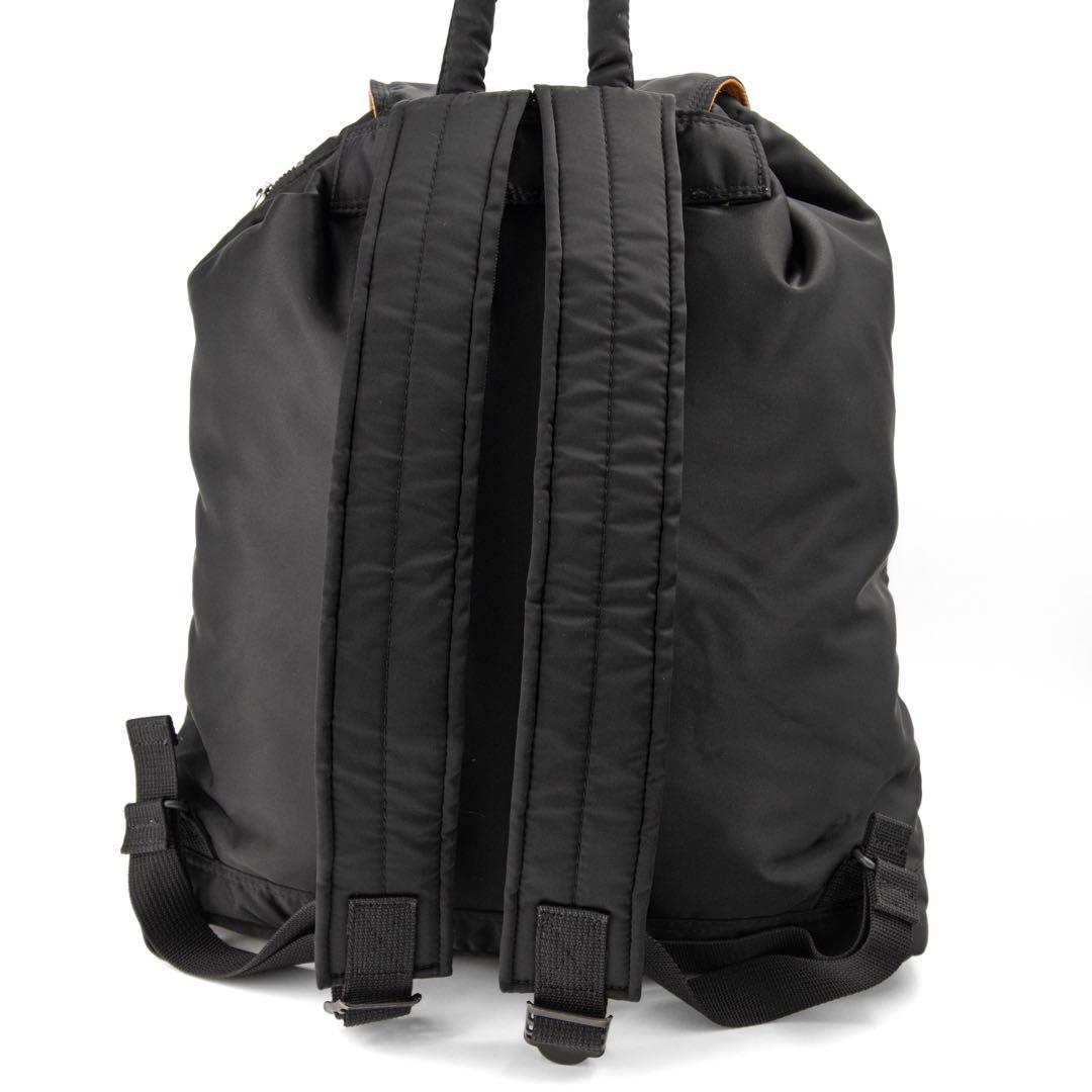 A028【美品】ポーター／タンカー　リュック　デイパック　バックパック　ブラック