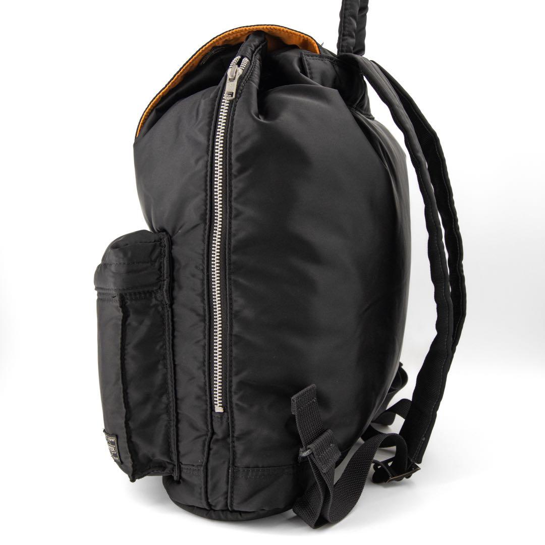 A028【美品】ポーター／タンカー　リュック　デイパック　バックパック　ブラック