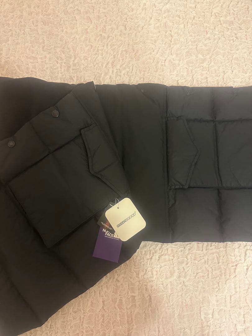 【新品未使用】THE NORTH FACE パープルレーベル　ダウンケープ