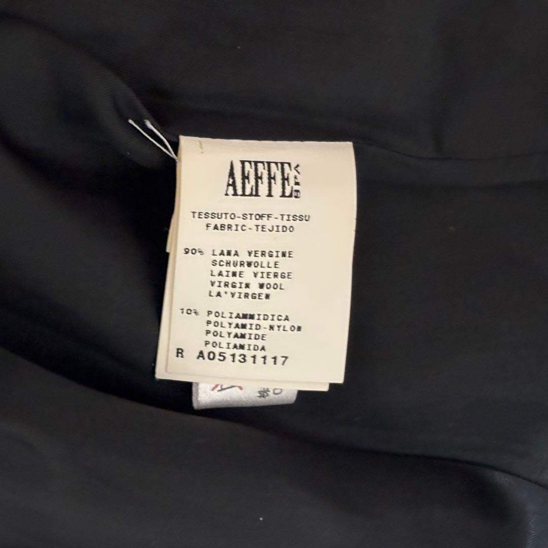 美品　モスキーノ ノーカラー　ウールジャケット イタリア製