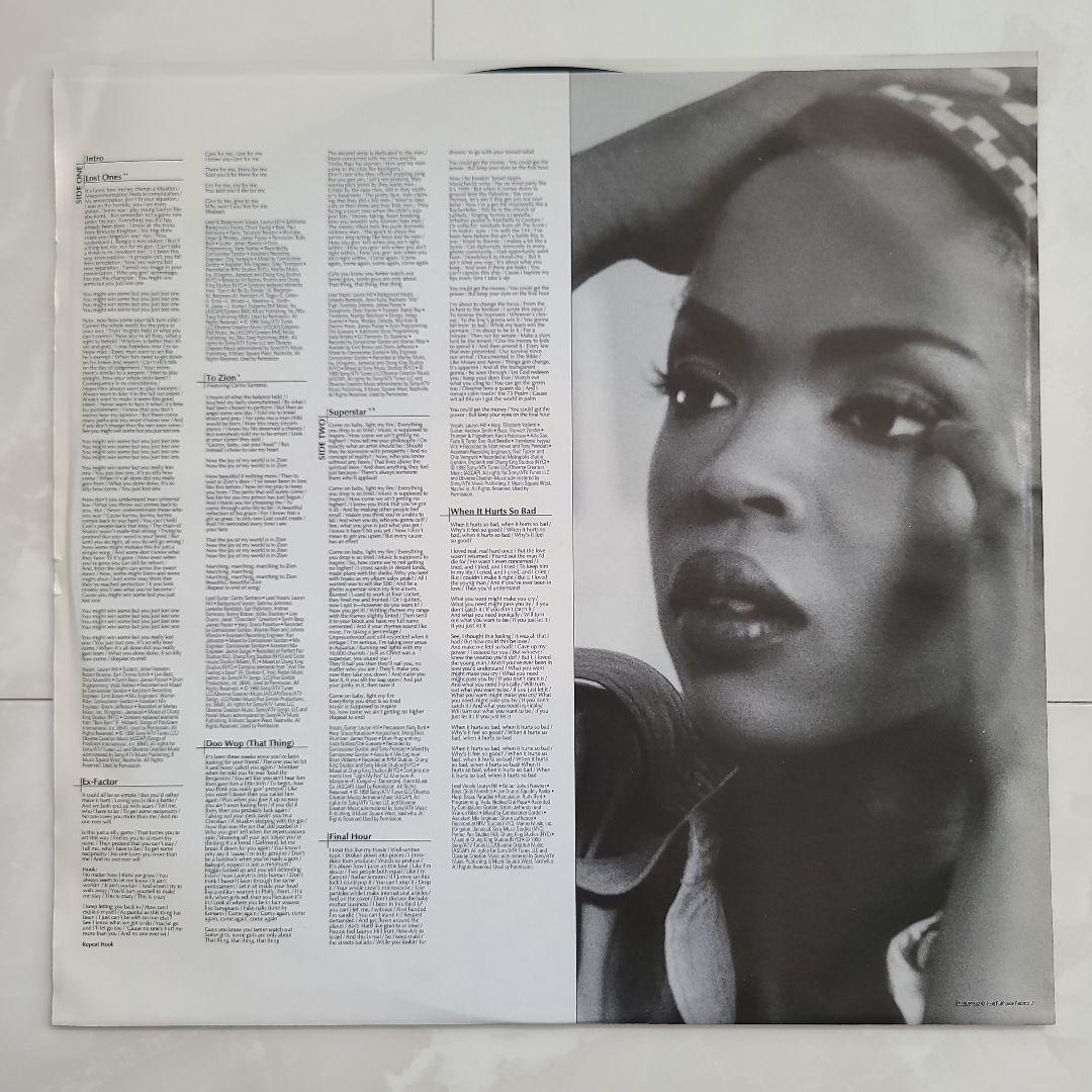 ★ＵＳオリジナル盤★『ミスエデュケーション』ローリン・ヒル２枚組アナログ盤