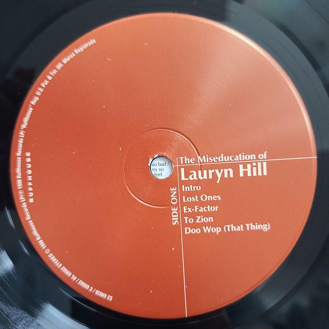 ★ＵＳオリジナル盤★『ミスエデュケーション』ローリン・ヒル２枚組アナログ盤