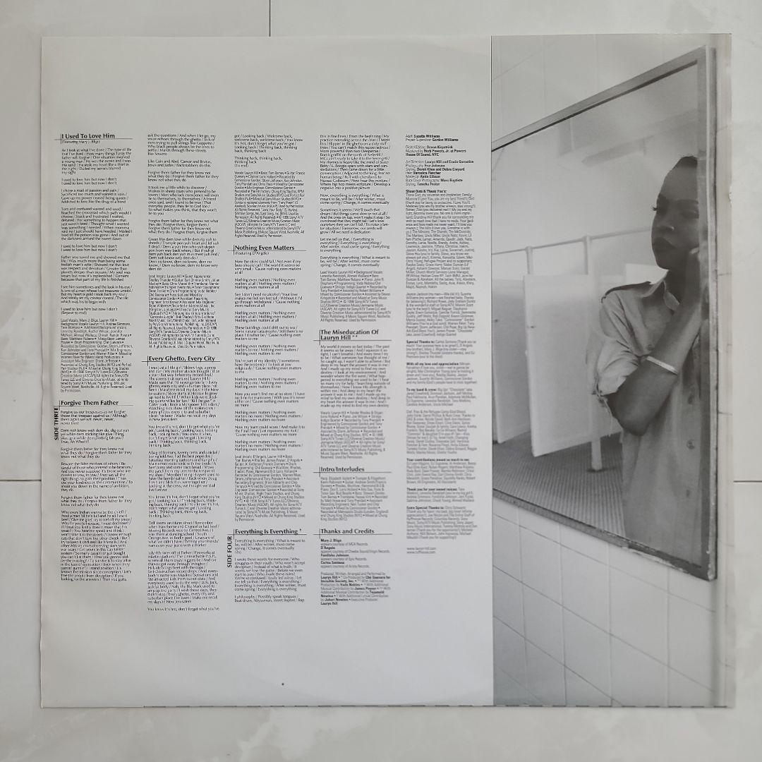 ★ＵＳオリジナル盤★『ミスエデュケーション』ローリン・ヒル２枚組アナログ盤