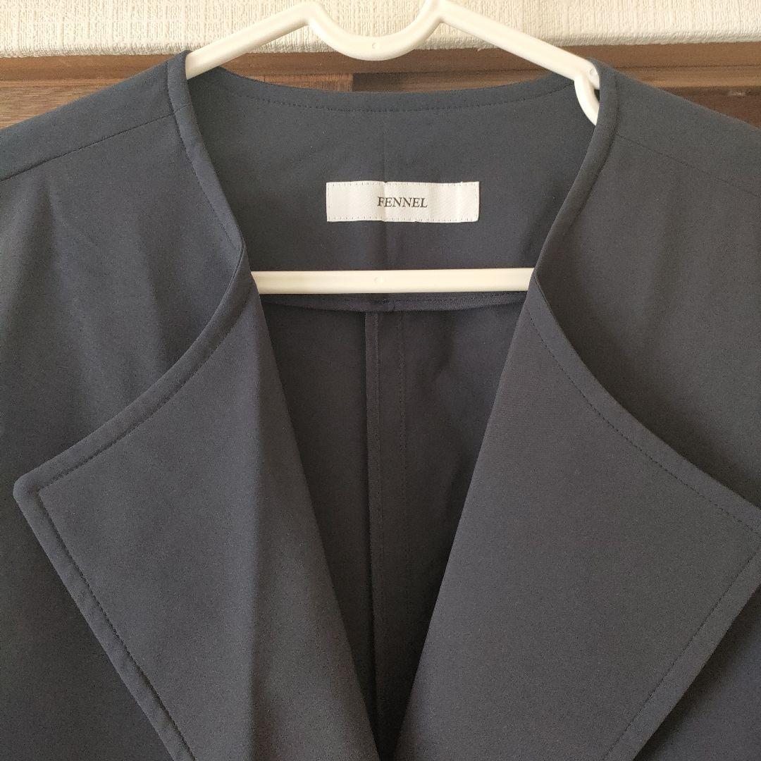 【新品未使用タグ付き】ヤマダヤ　スプリングコート＋白ベストのセット