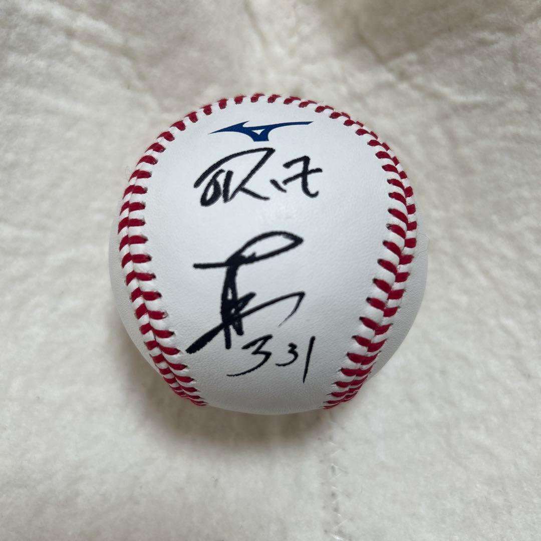オリックス・バファローズ　藤川敦也　直筆サインボール　統一球　NPB球　名前入り