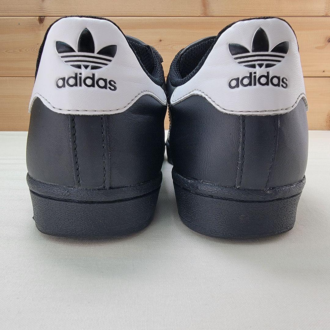 アディダス スーパースター ブラック/ゴールド 24㎝