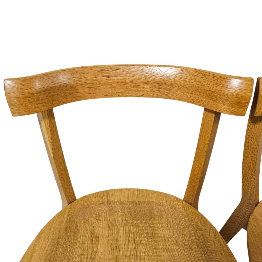 【美品】旭川家具 アーリータイムスアルファ DC-4 チェア２脚セット① 木地色