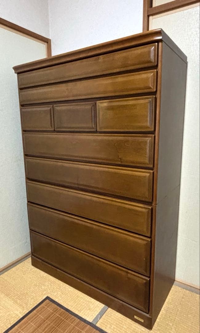 最終値下げ‼︎ 処分！【たのメル便発送】 天然木 整理タンス 和ダンス