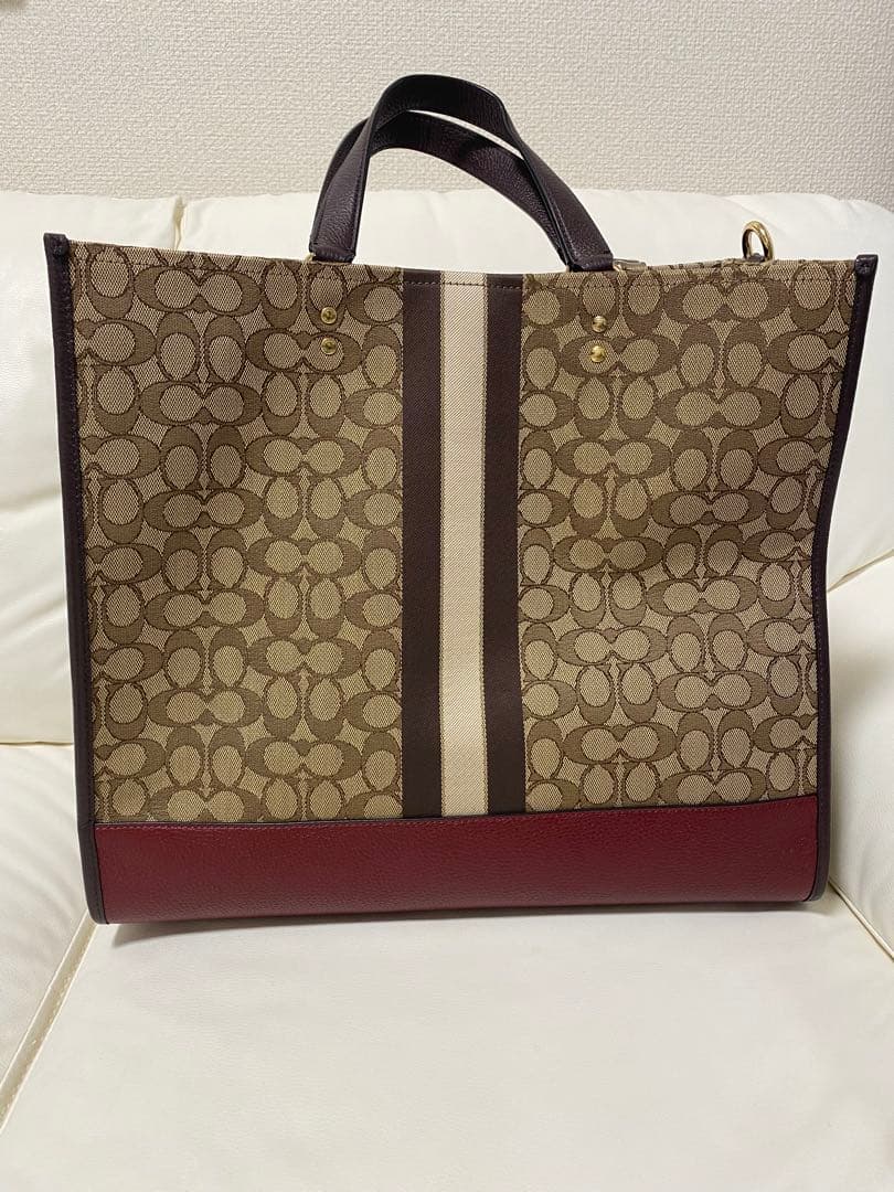 【新品】COACH/コーチ トートバッグ　デンプシートート40