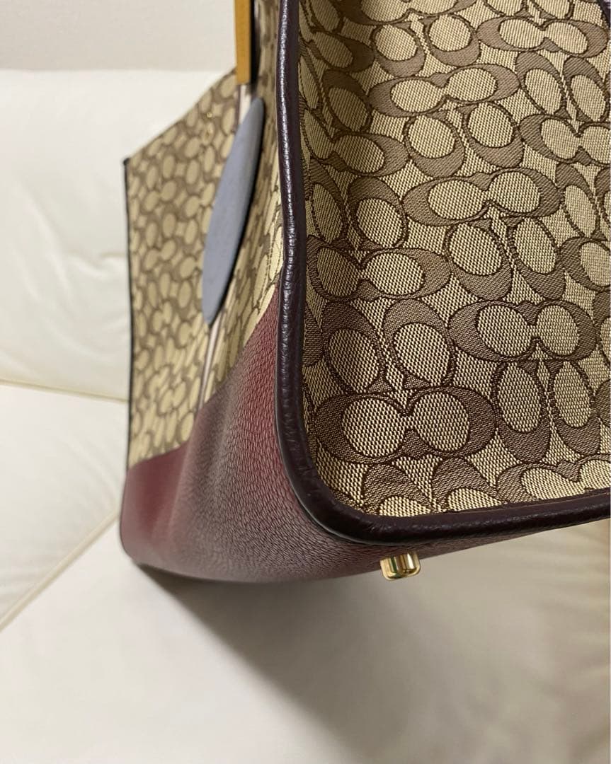 【新品】COACH/コーチ トートバッグ　デンプシートート40