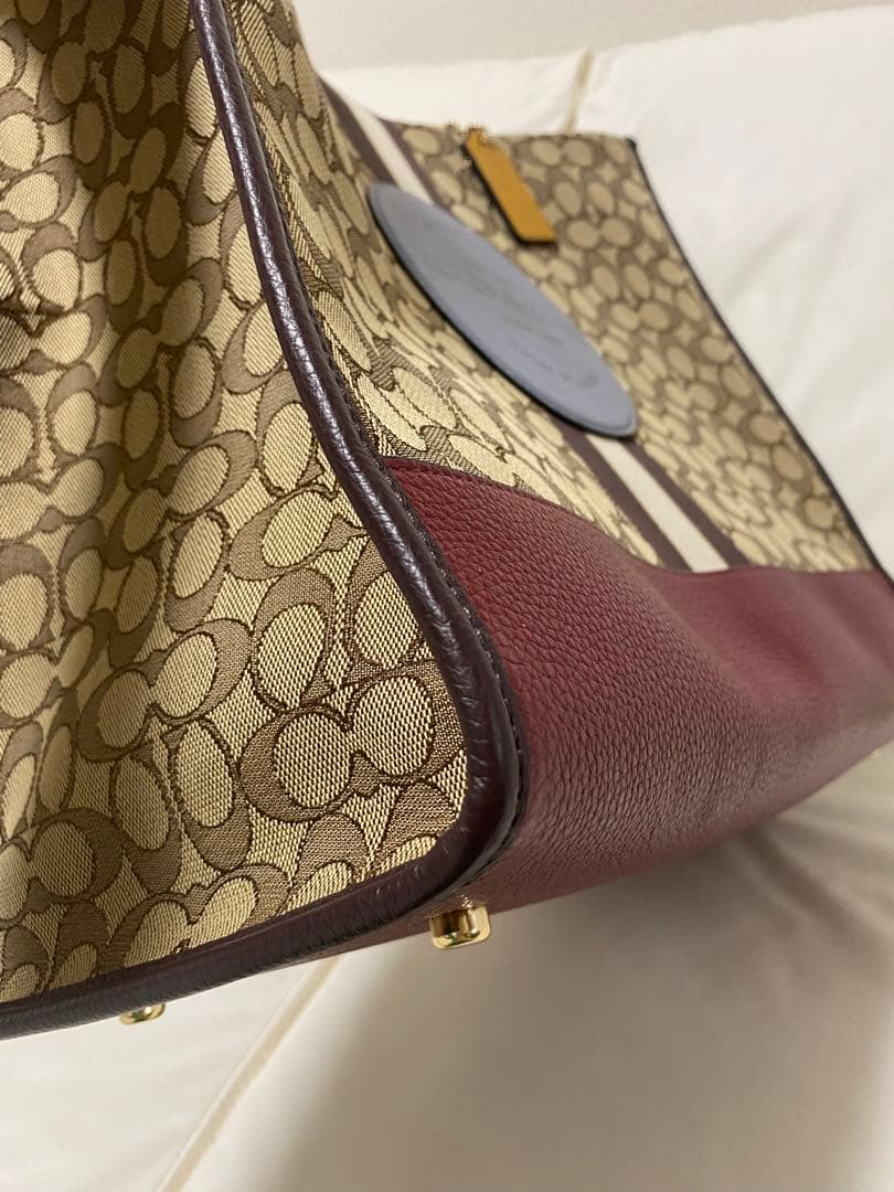 【新品】COACH/コーチ トートバッグ　デンプシートート40
