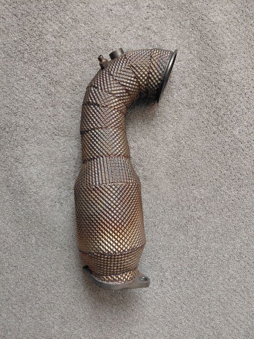 アバルト595シリーズ4 触媒ストレート