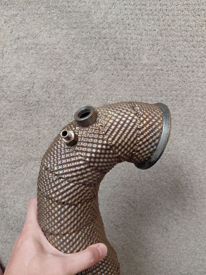 アバルト595シリーズ4 触媒ストレート