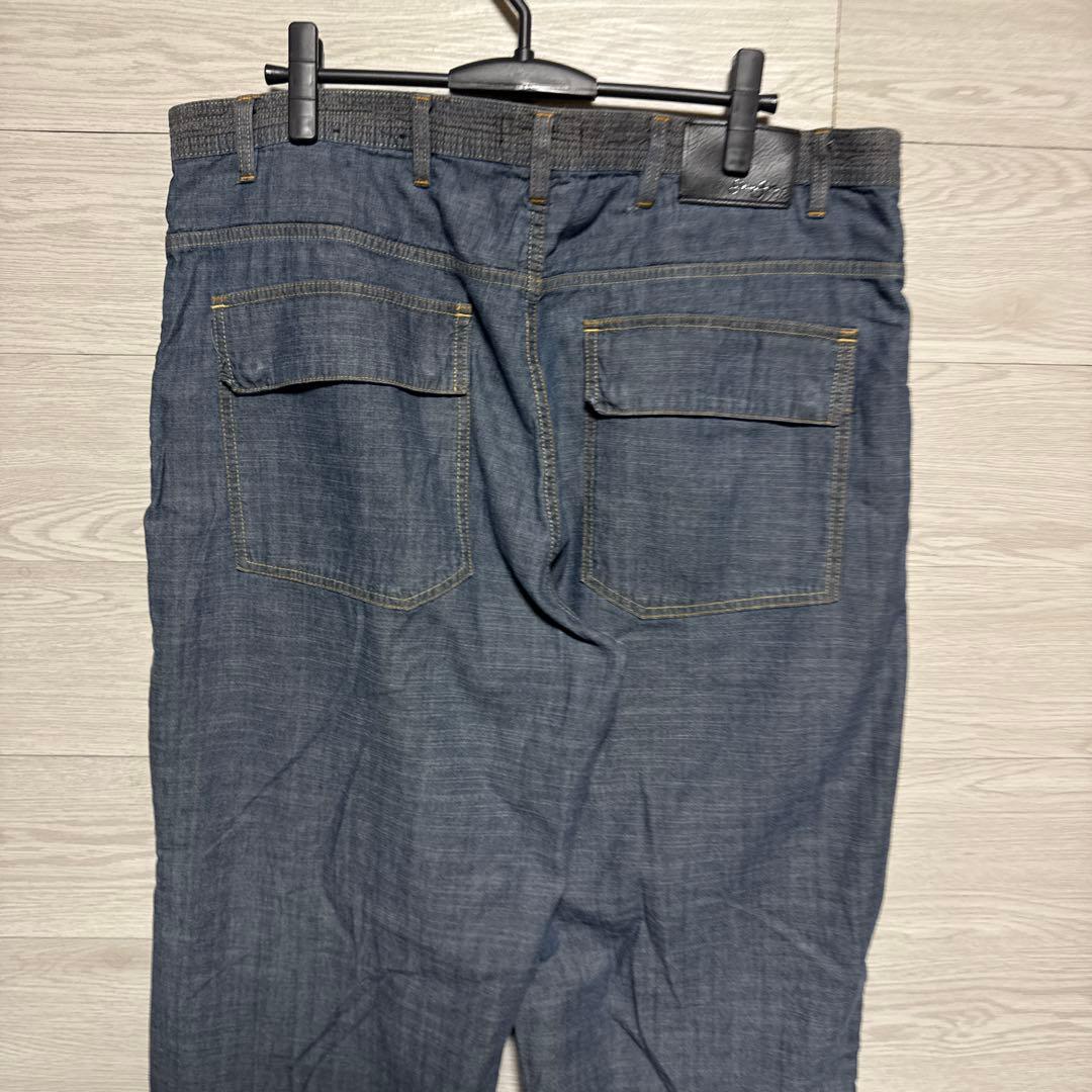 Sean John 極太 オーバーサイズ カーゴデニムパンツ B系 刺繍ロゴ