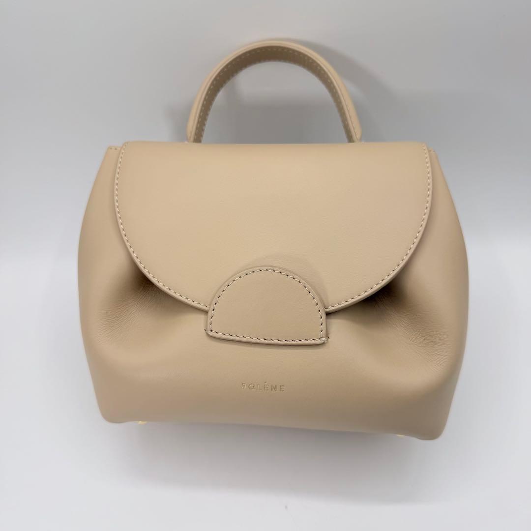 【美品】ポレーヌ ヌメロアン ナノ ミニバッグ 保存袋付