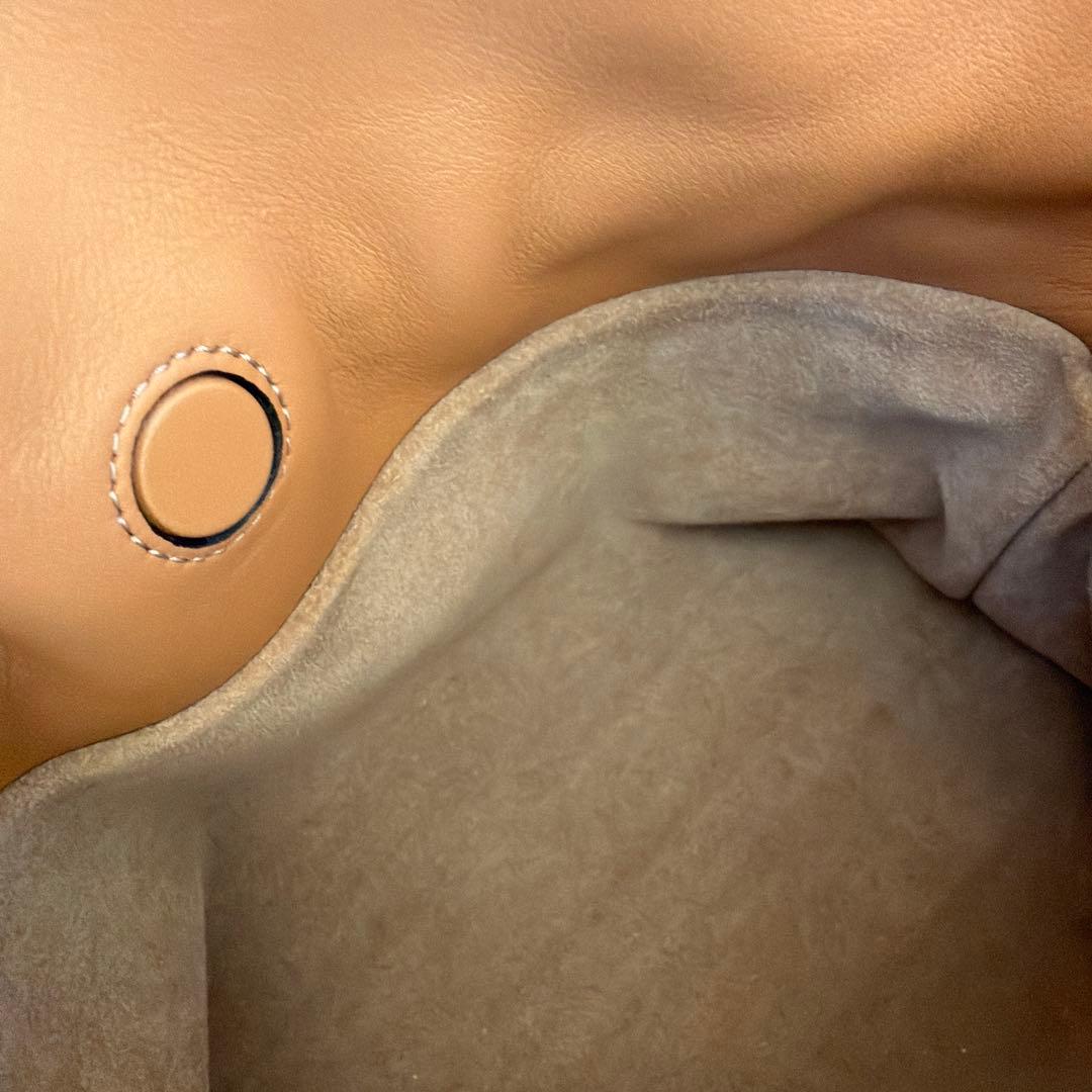 ロエベ フラメンコ クラッチ ミニ　ウォームデザート A411FC2X37