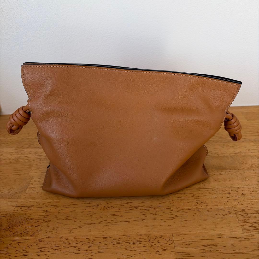 ロエベ フラメンコ クラッチ ミニ　ウォームデザート A411FC2X37