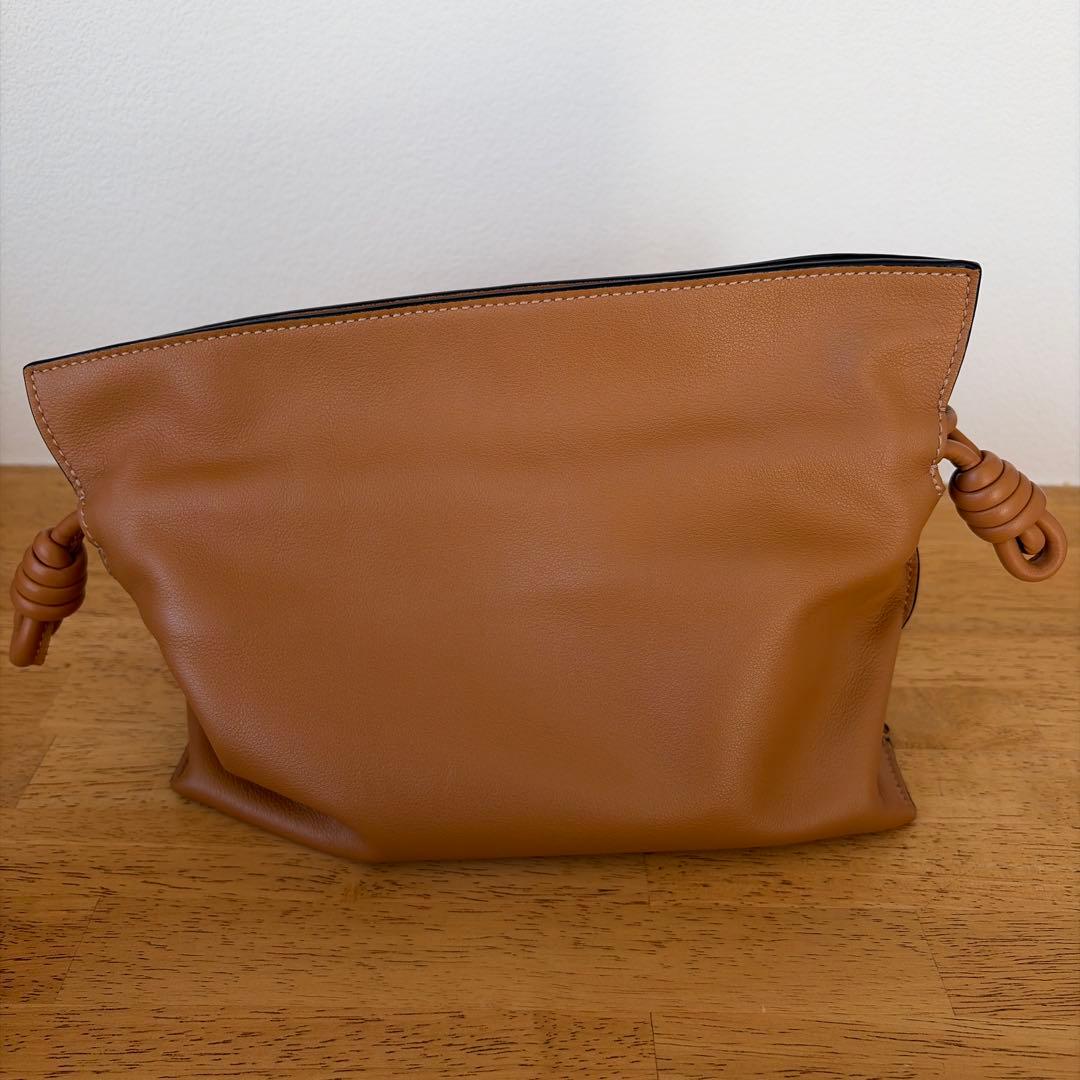 ロエベ フラメンコ クラッチ ミニ　ウォームデザート A411FC2X37