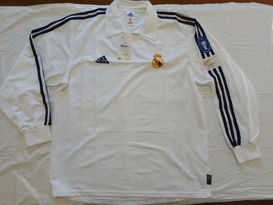 adidas レアル・マドリード01 長袖 Lサイズ 未使用品