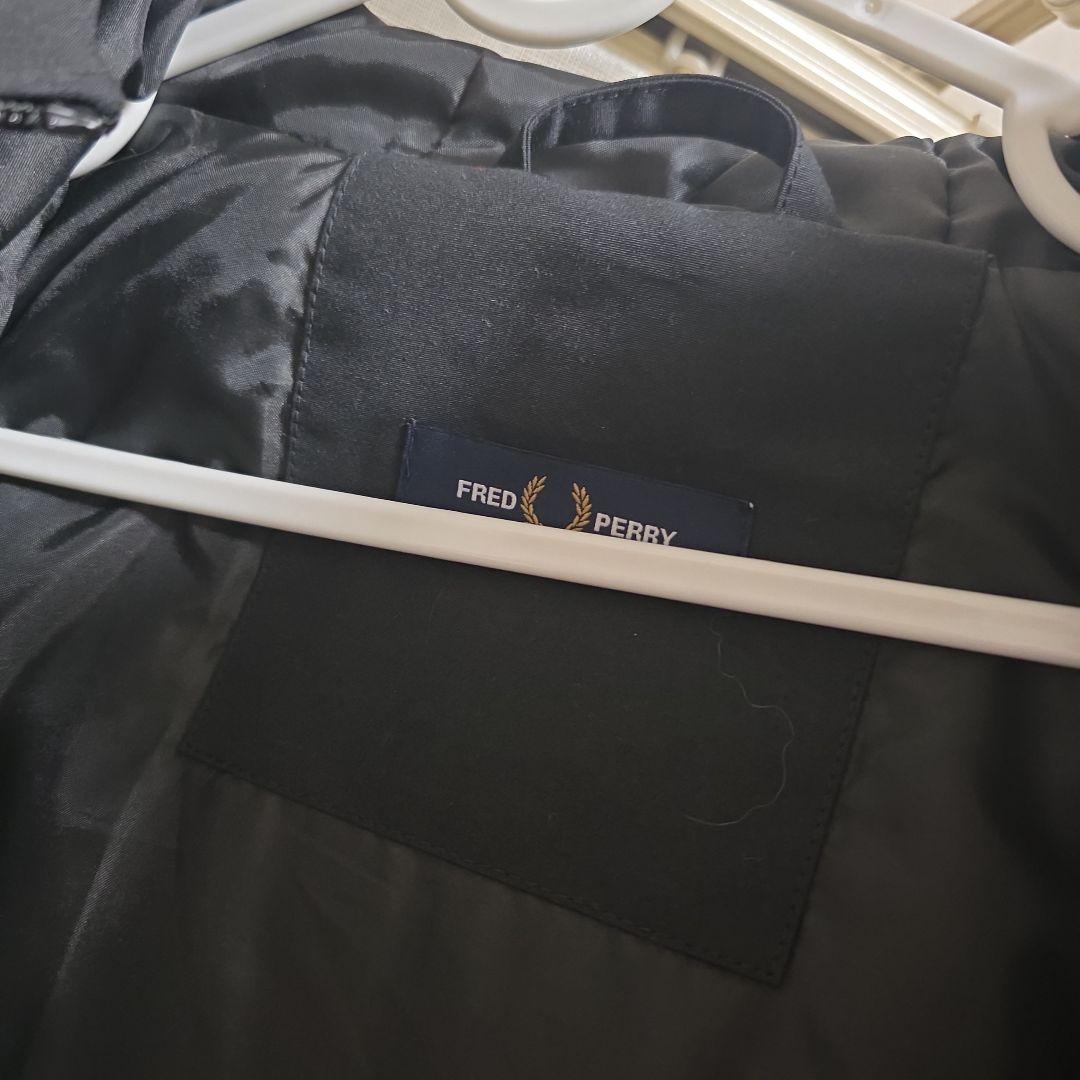 フレッドペリー別注パデットフード刺繍ジャケット