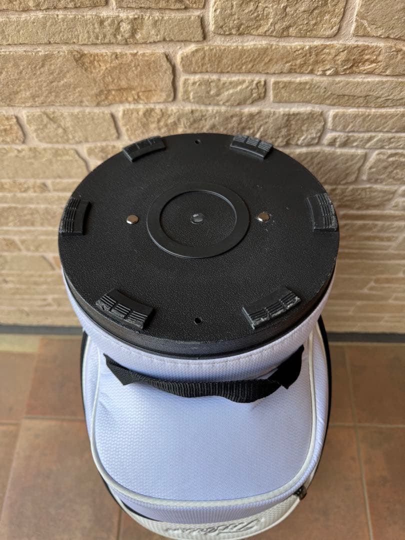 希少　美品　大容量　Titleist タイトリスト キャディバッグ９型　ホワイト