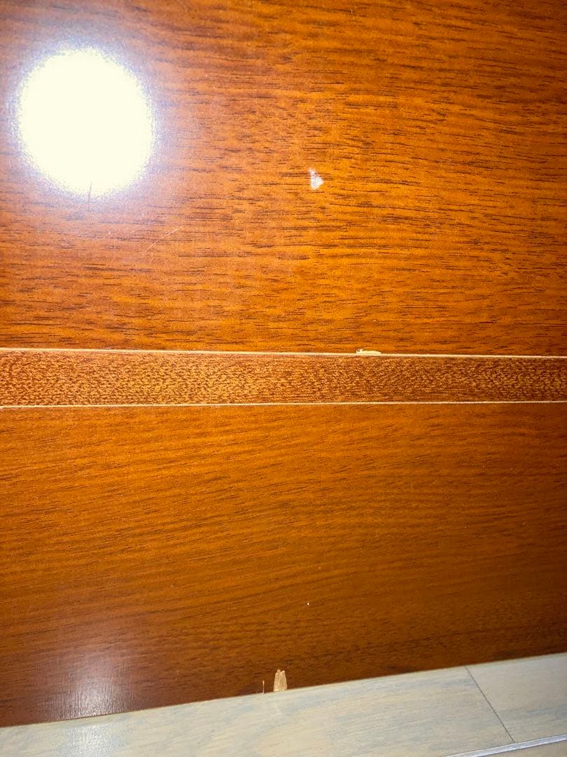 送料込み　木製　整理タンス　引き出し　ブラウン 7段チェスト　ハイチェスト