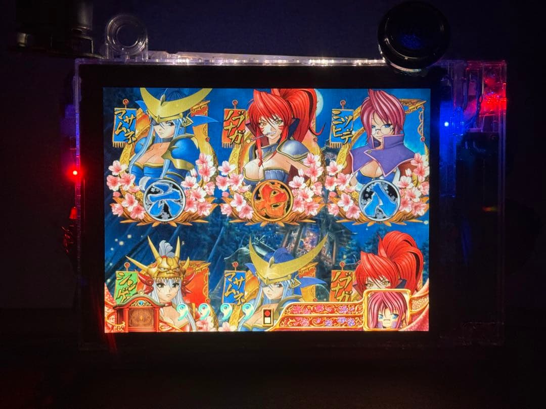 再値下げ11/22 CR戦国乙女2 M9AX ミドル　卓上パチンコ