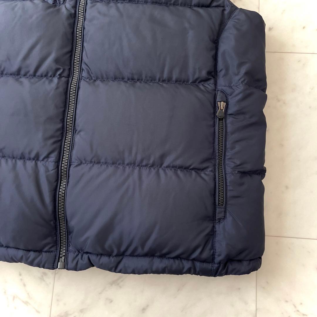 美品♪ポロラルフローレン　L ダウンベスト　RL/150 ネイビー×ブラック