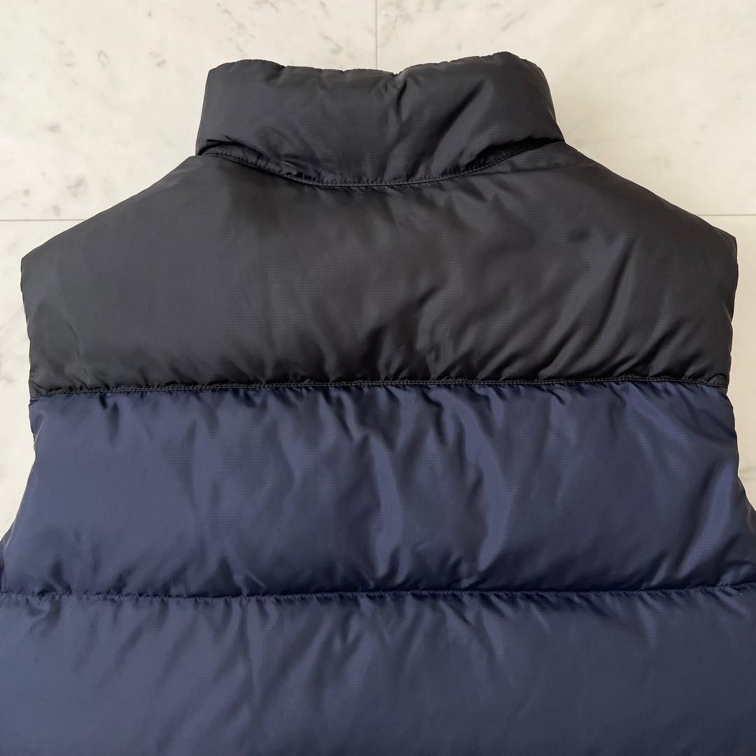美品♪ポロラルフローレン　L ダウンベスト　RL/150 ネイビー×ブラック
