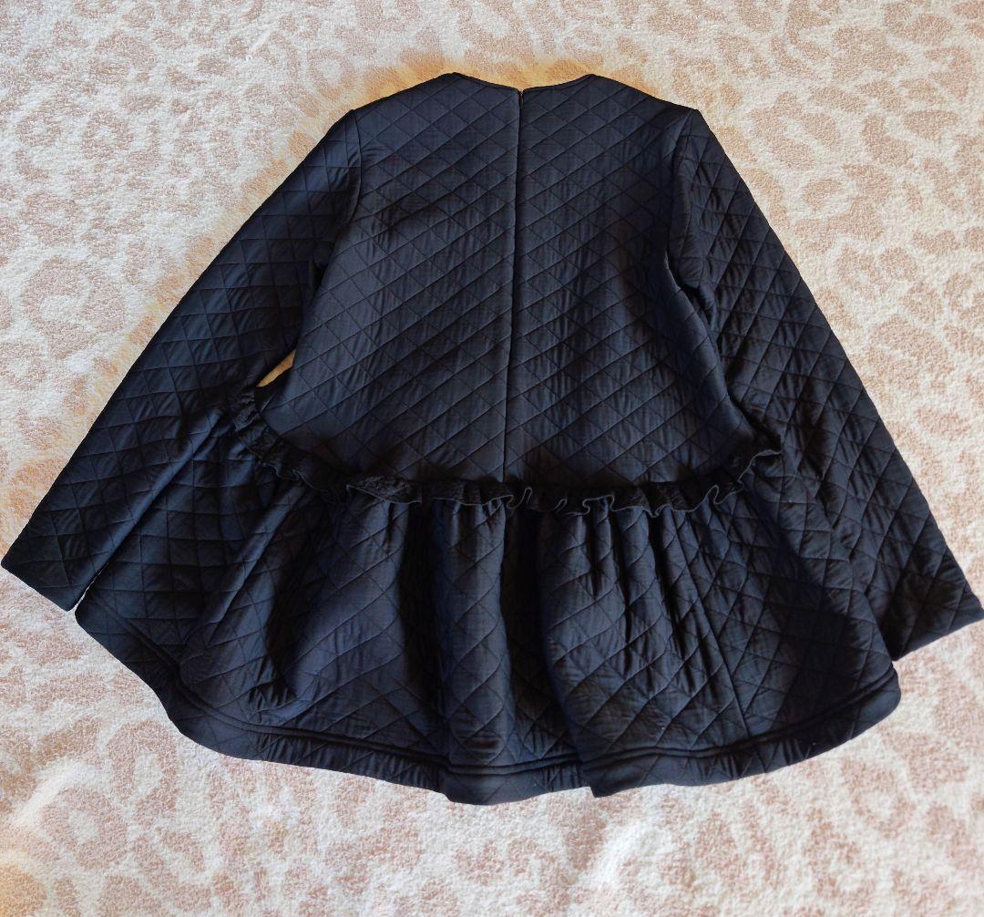 美品　TSURU By MARIKO OIKAWA ペプラム　黒