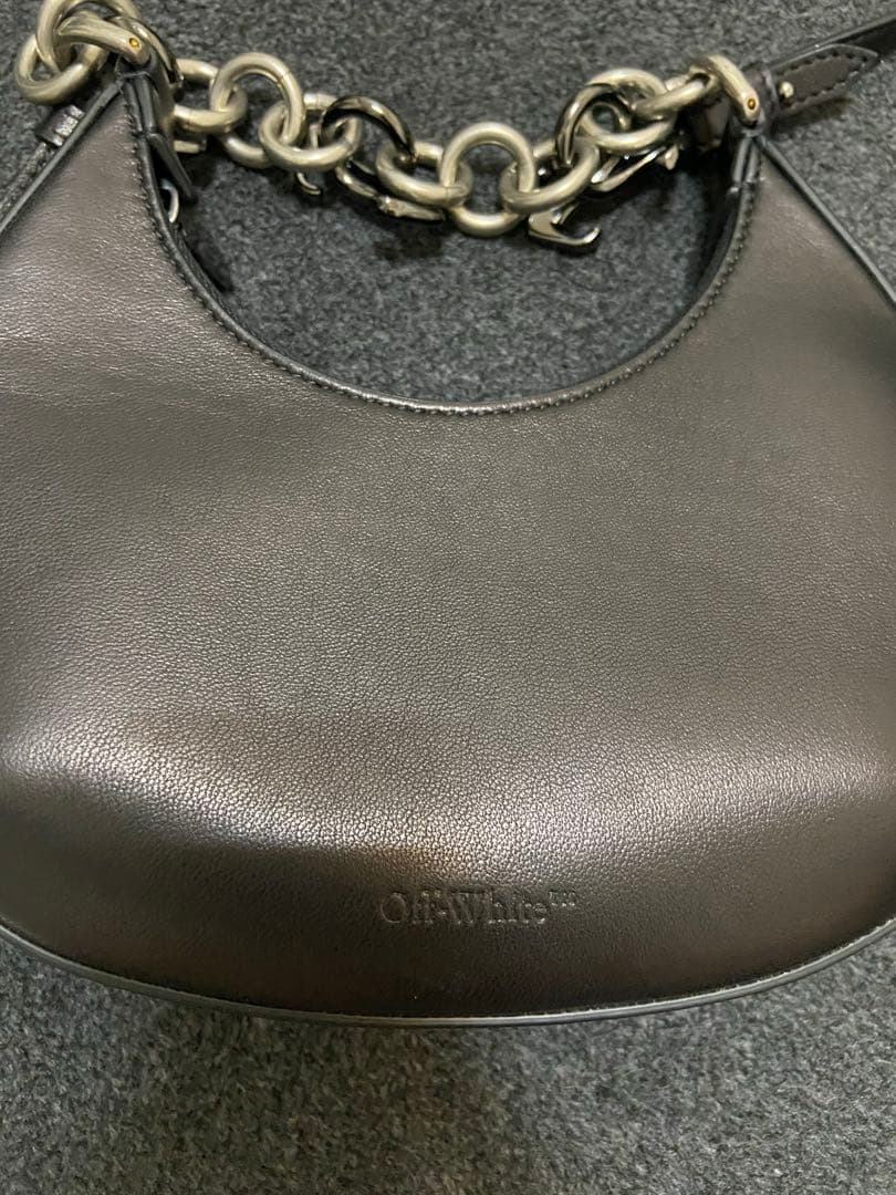 off-white hemisphereバッグ オフホワイト　ショルダーバッグ