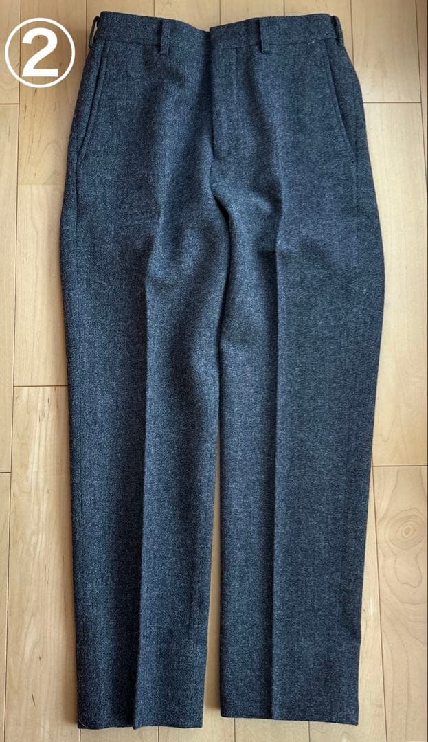 特価COMME des GARCONS 美品ダークグレースーツ　パンツ2本セット