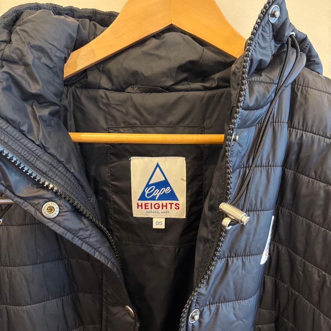 Cape Heights キルティングポンチョ ブラック OS