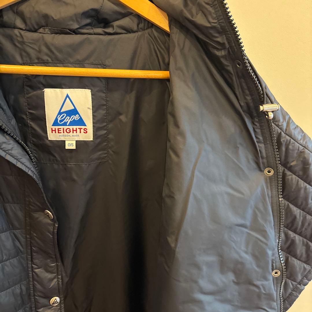 Cape Heights キルティングポンチョ ブラック OS