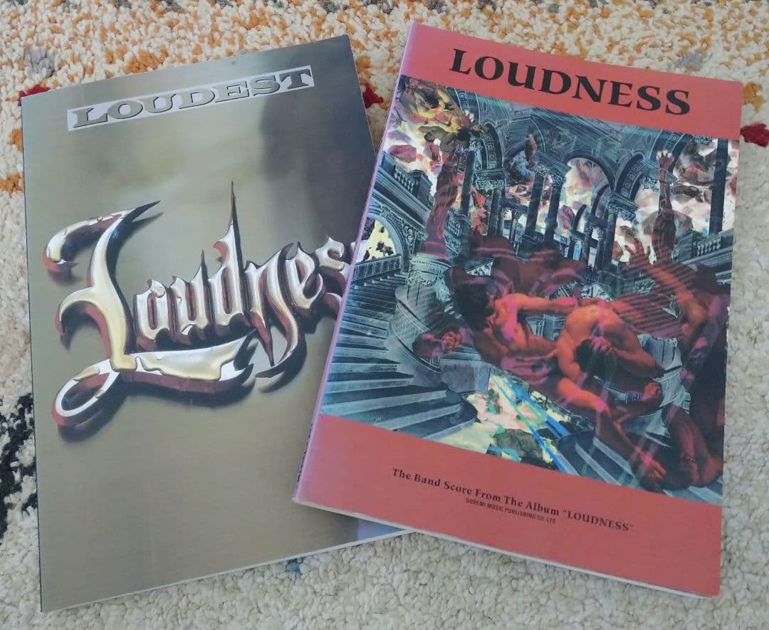 LOUDNESS バンドスコア 2冊セット売り