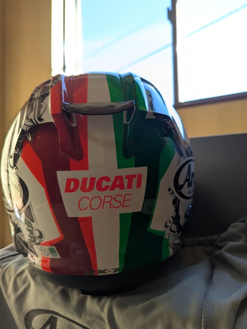 Arai Ducati Corse フルフェイスヘルメット　RX-7X