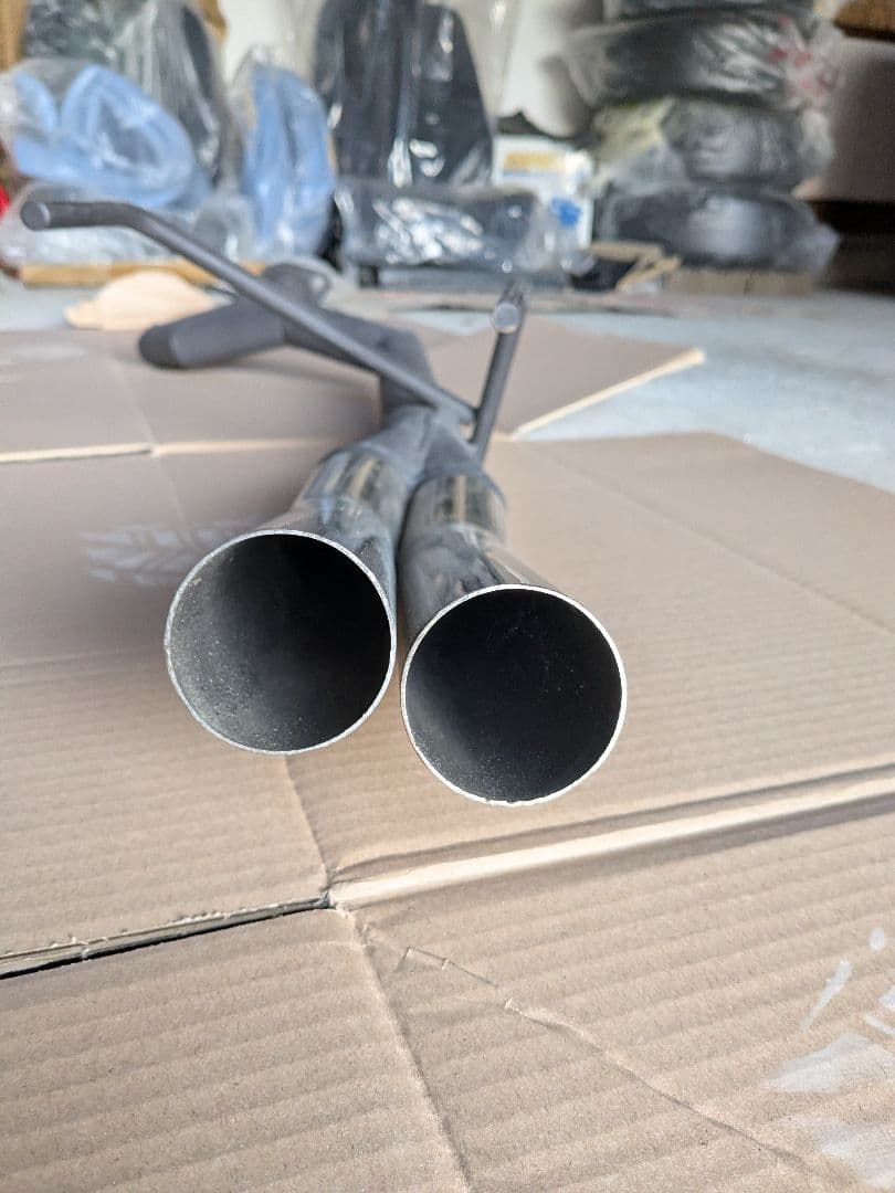 アルテッツァ デュアルストレートマフラー リアピース SXE/GXE