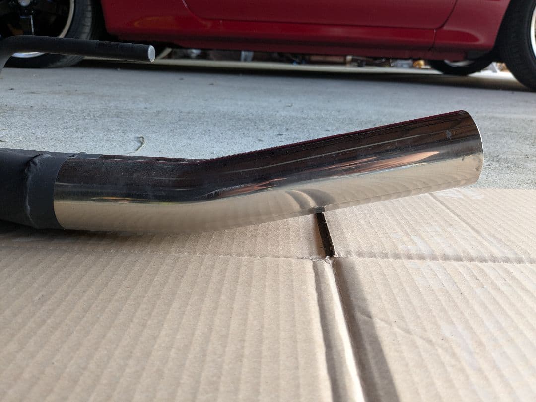 アルテッツァ デュアルストレートマフラー リアピース SXE/GXE