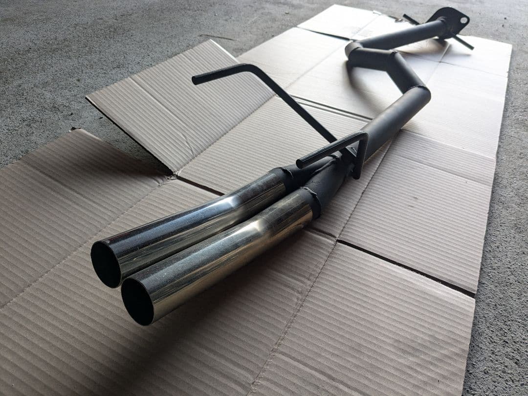 アルテッツァ デュアルストレートマフラー リアピース SXE/GXE