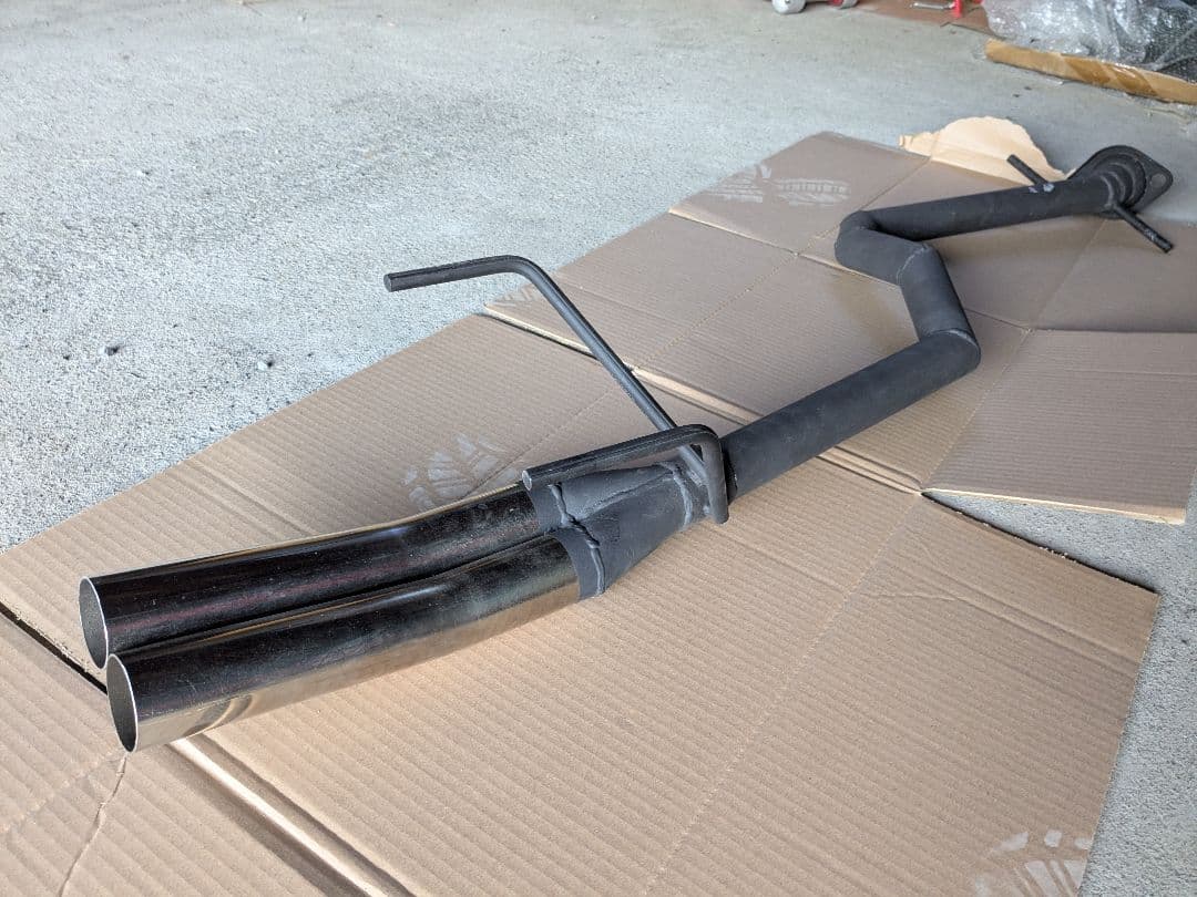 アルテッツァ デュアルストレートマフラー リアピース SXE/GXE