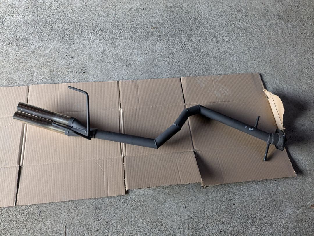 アルテッツァ デュアルストレートマフラー リアピース SXE/GXE