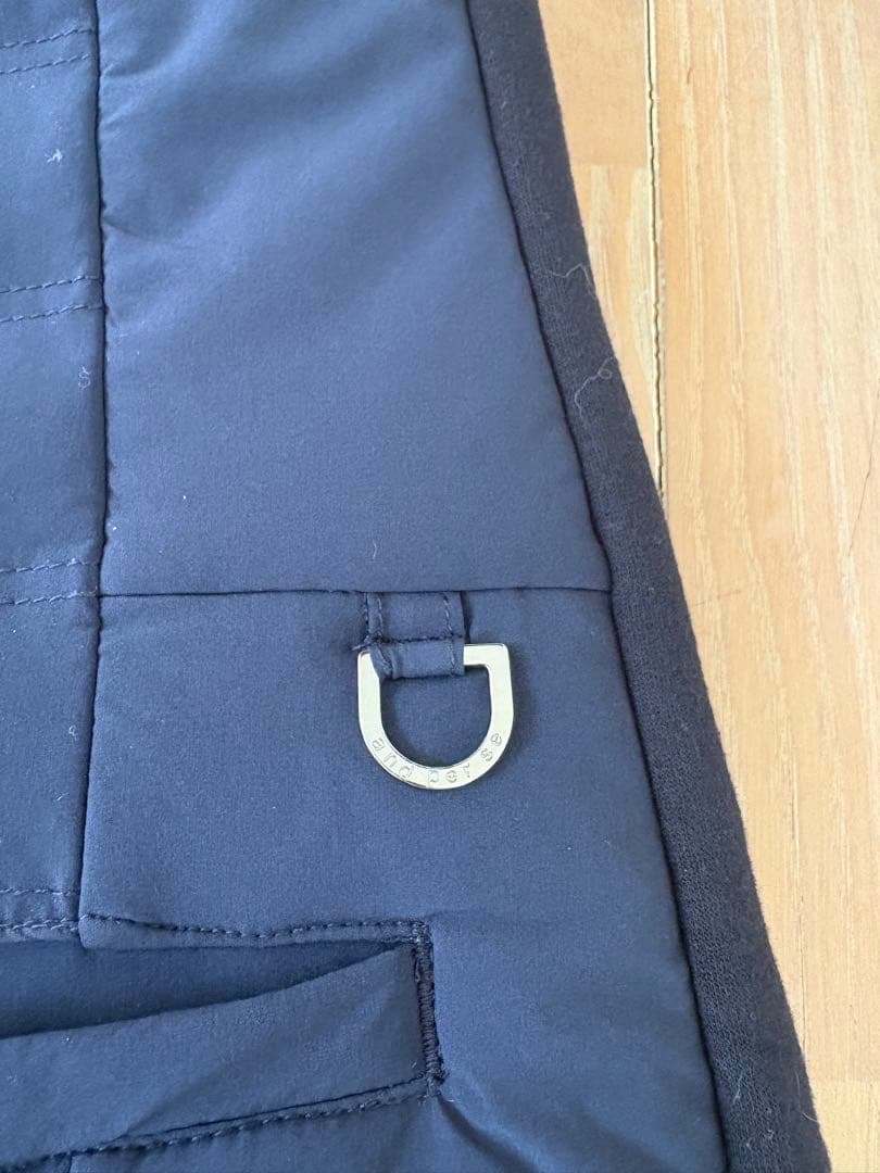 and per se ネイビー ノースリーブワンピース