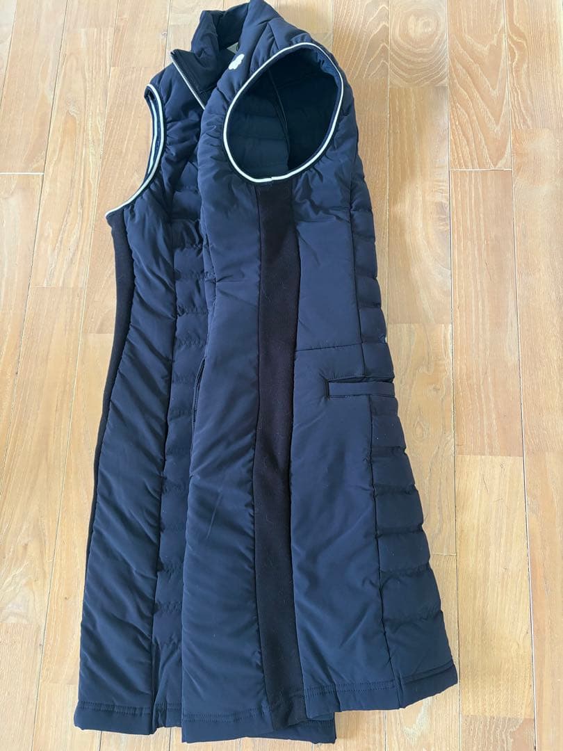 and per se ネイビー ノースリーブワンピース