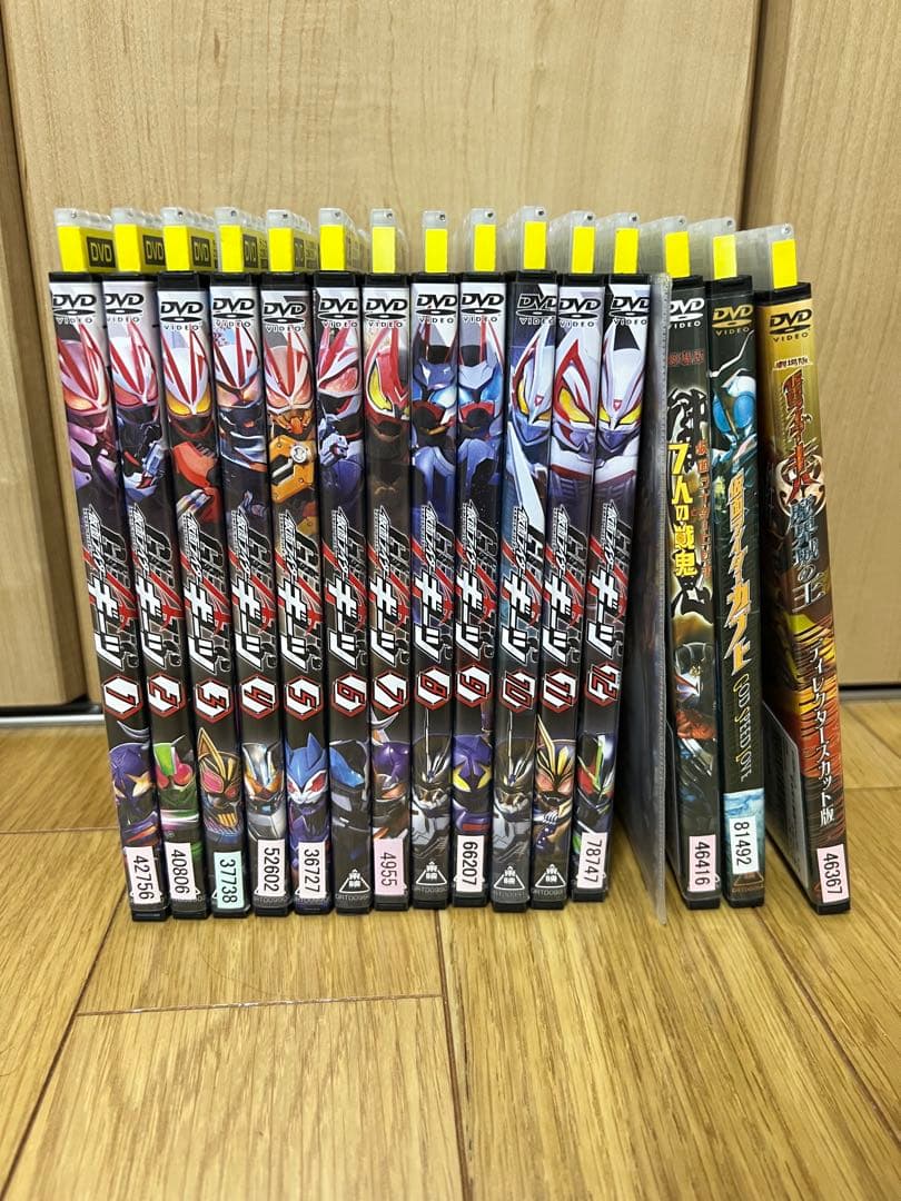 仮面ライダーギーツ全12巻＋α DVD レンタル落ち