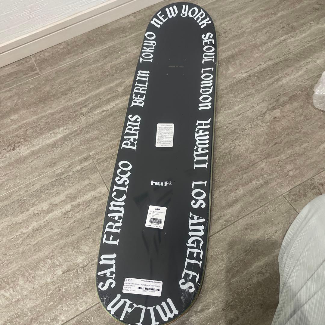 HUF ミッキーマウス スケートボードデッキ