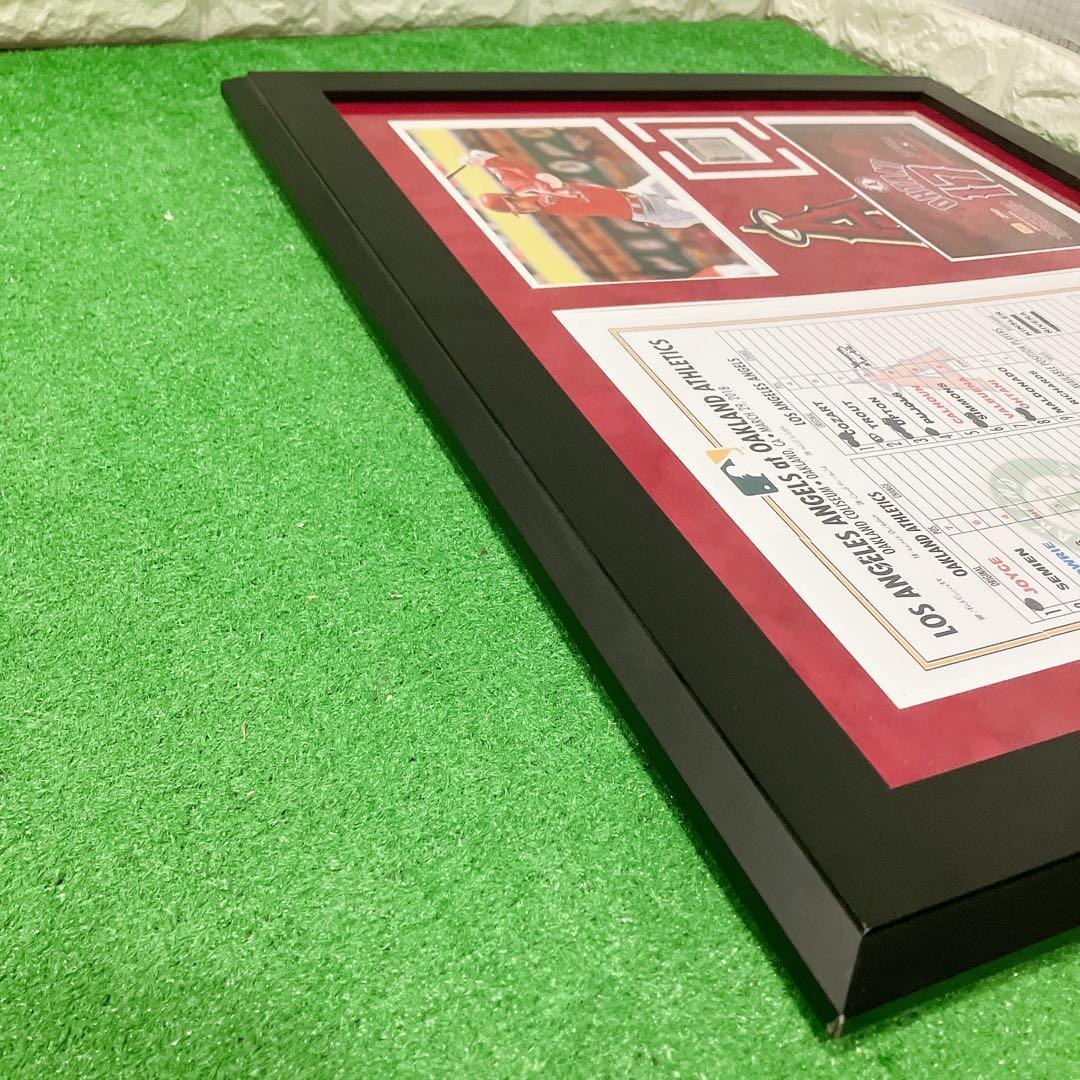 激レア 大谷翔平 MLB 世界250個限定 フレーム ユニフォーム ANGELS