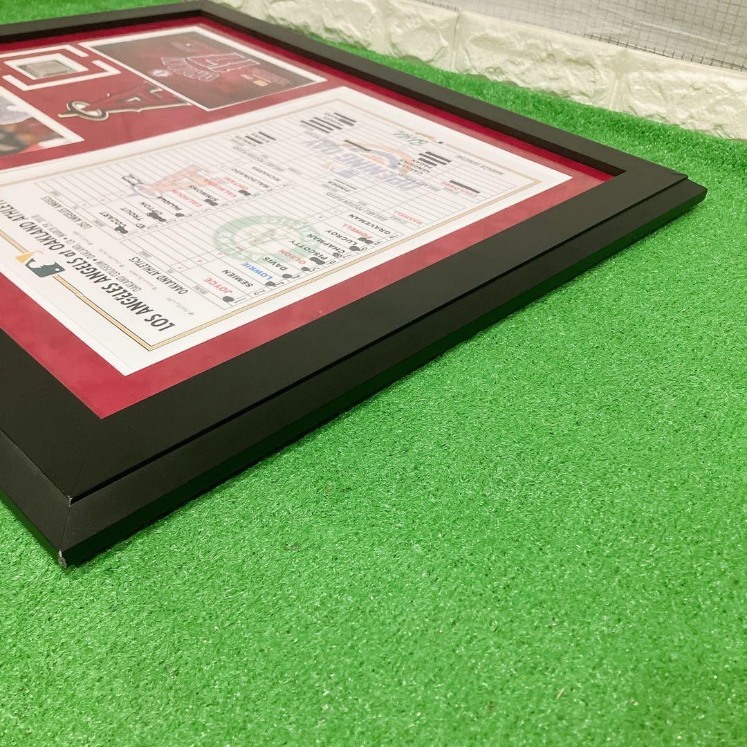 激レア 大谷翔平 MLB 世界250個限定 フレーム ユニフォーム ANGELS