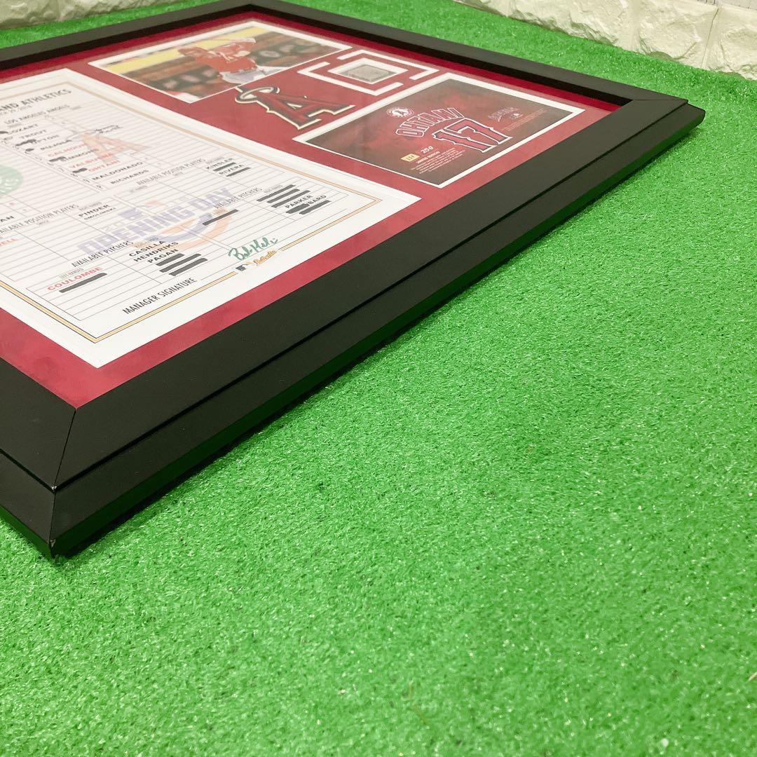 激レア 大谷翔平 MLB 世界250個限定 フレーム ユニフォーム ANGELS